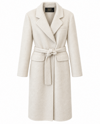 Coat double face wool
