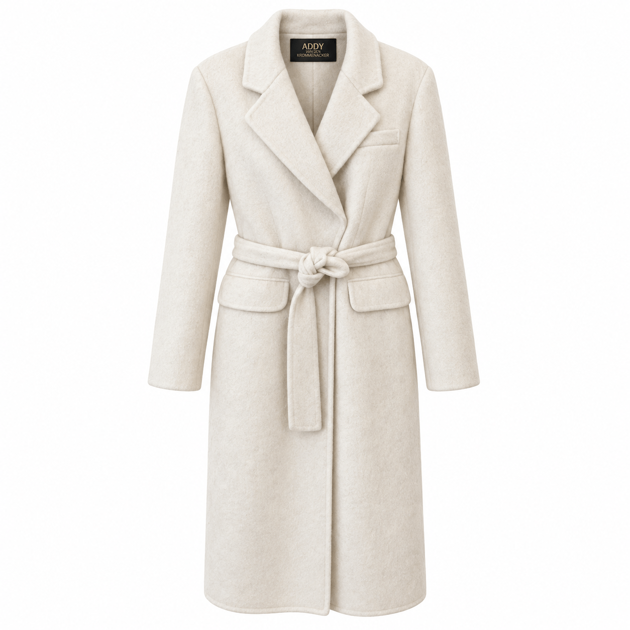 Coat double face wool