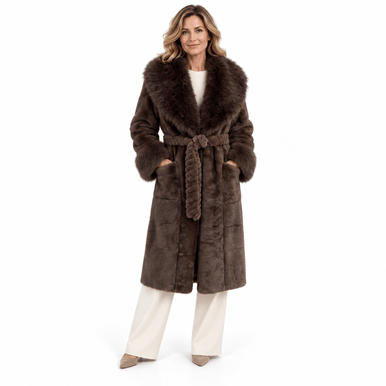 Coat wrapjacket shawlcollar