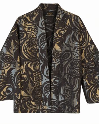Jacket jacquard kimono