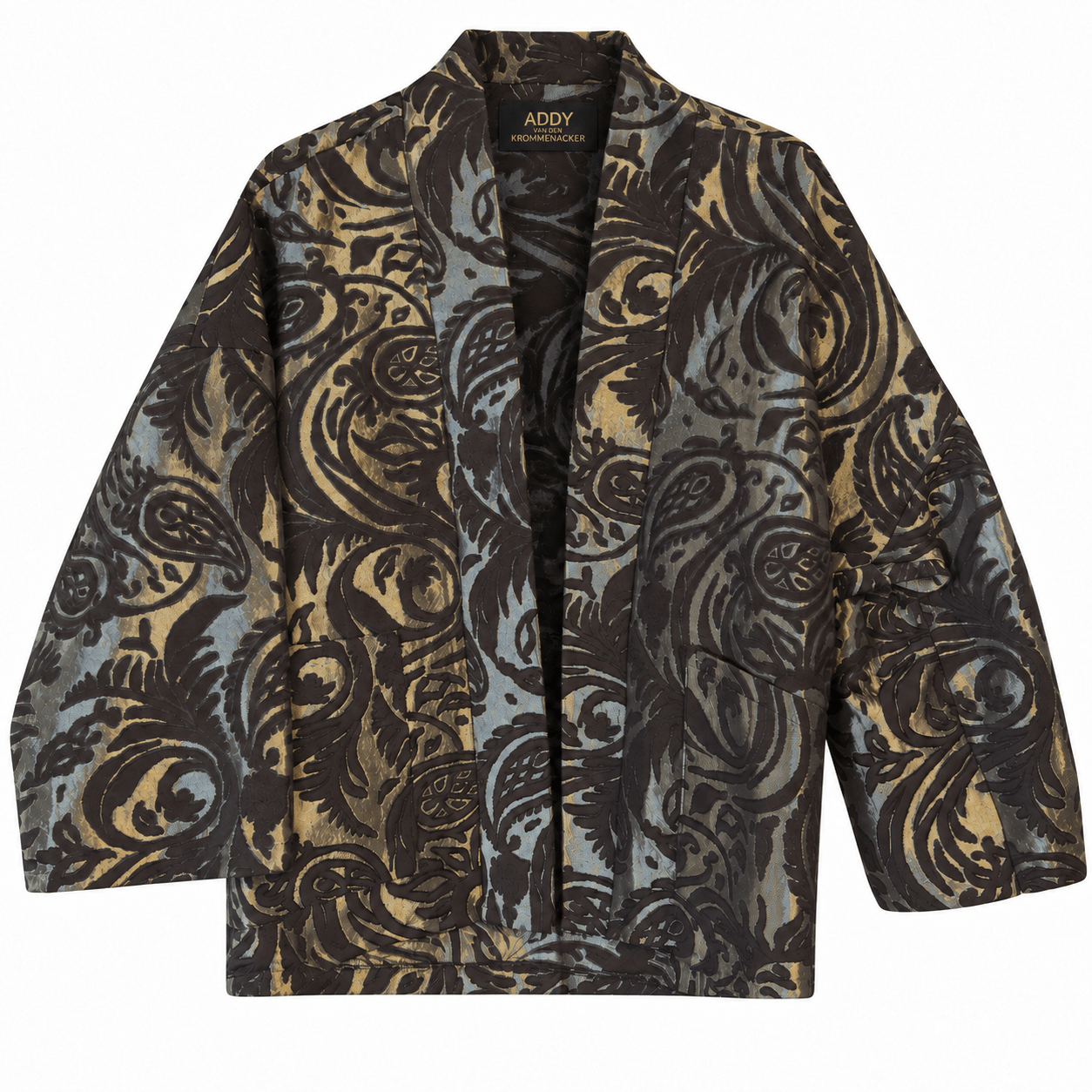 Jacket jacquard kimono