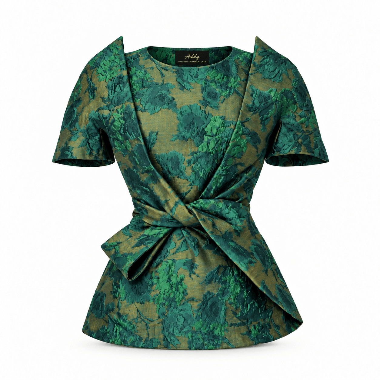 Blouse brocade green