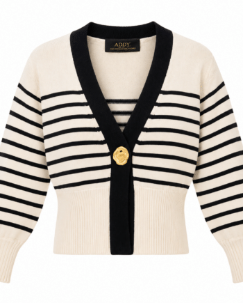 Cardigan black white
