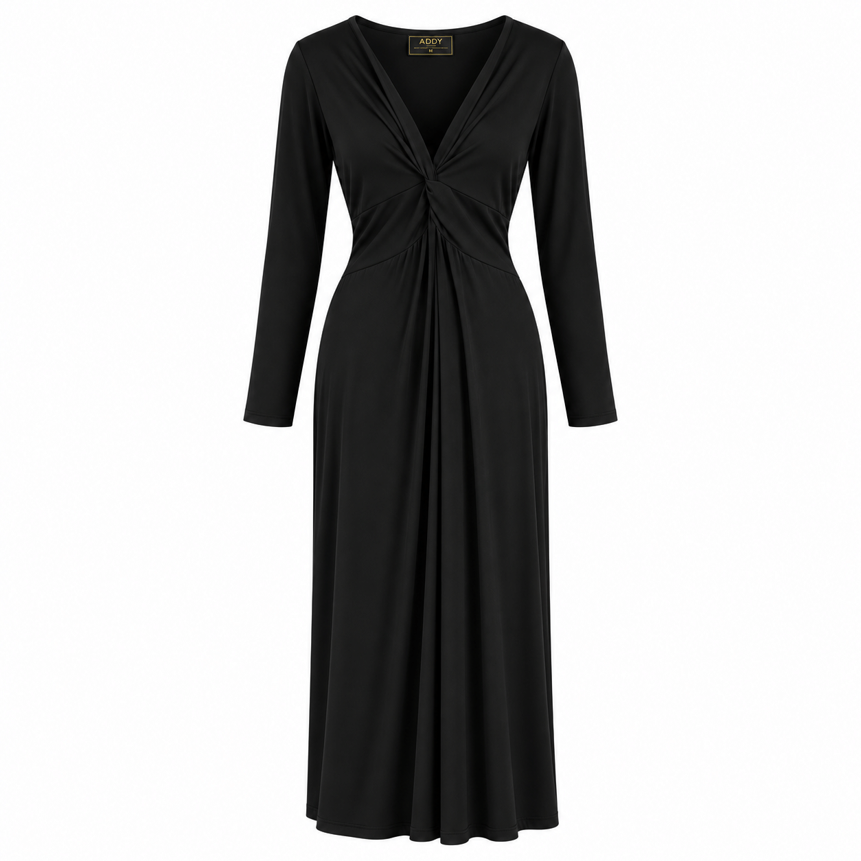 Draped jersey dress size M/L