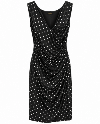 Dress stetch zijde jersey pois size XL