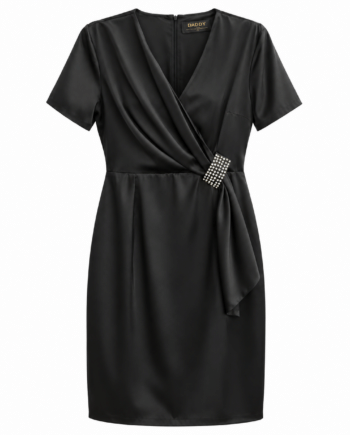 Satin cocktail dress size XL