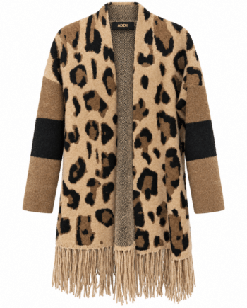 Cardigan macculato