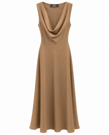 Dress bias crepe
