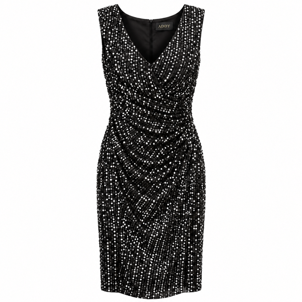 Metalic chiffon dress size L/XL