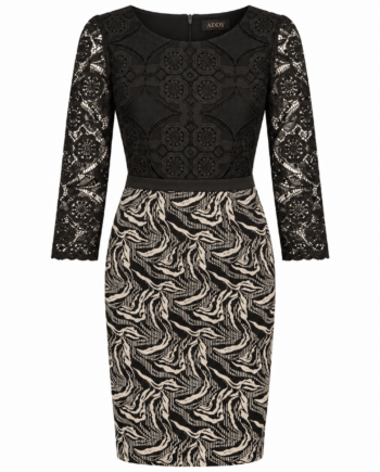 Jacquard lace dress size size M