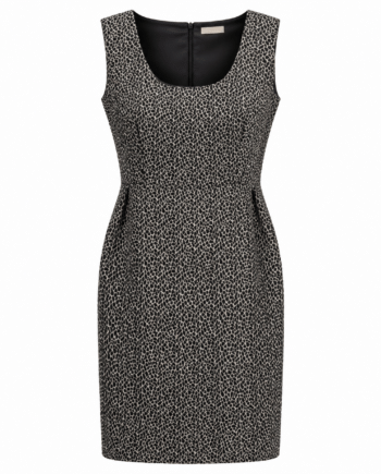 U neck basic dress M/L