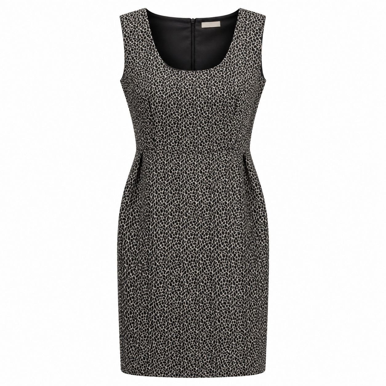 U neck basic dress M/L