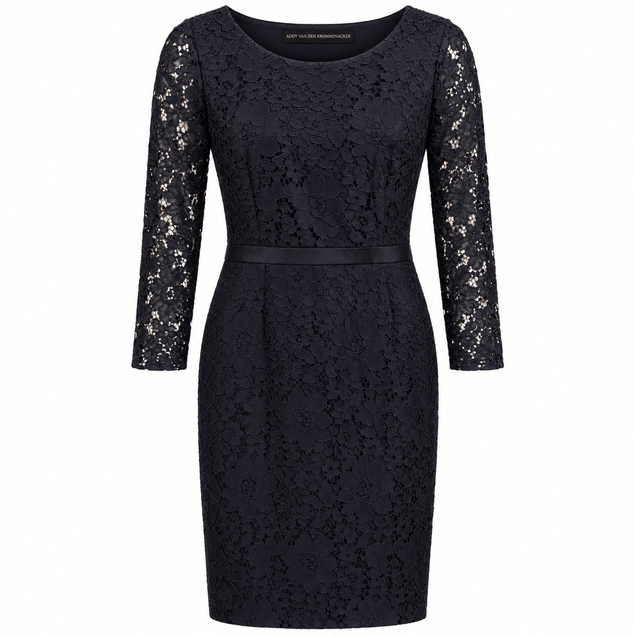 Rebrode lace navy dress