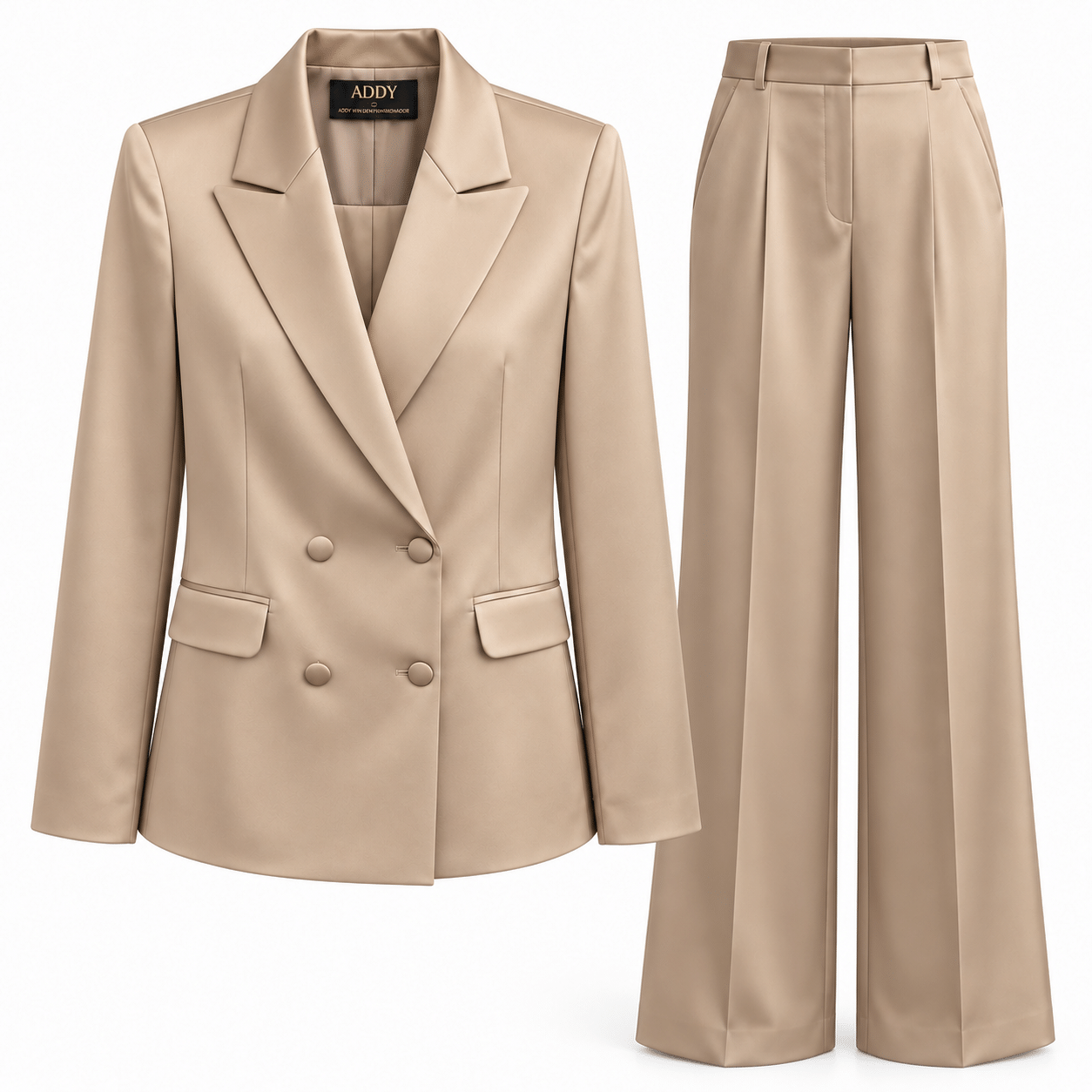 Satin pantsuit