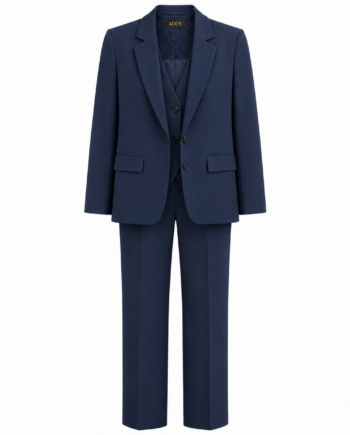 3 piece suit navy