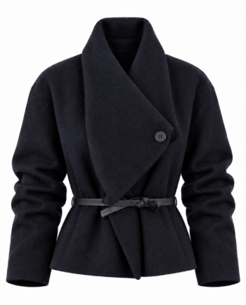 Wrapcardigan with small belt