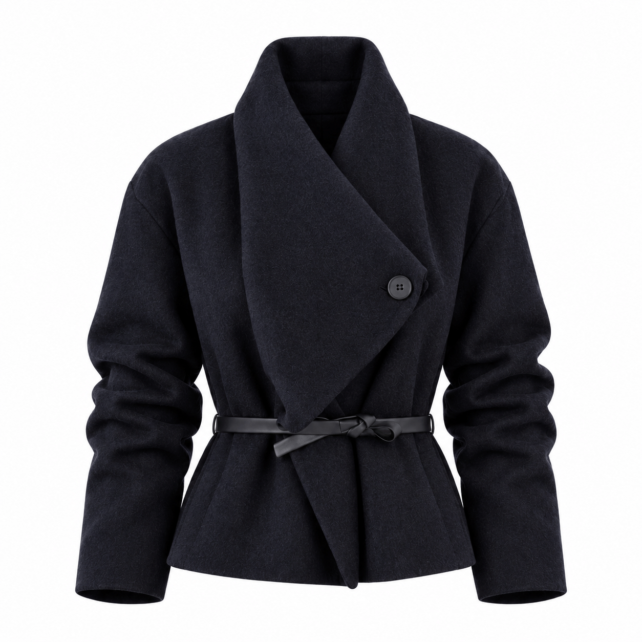 Wrapcardigan with small belt