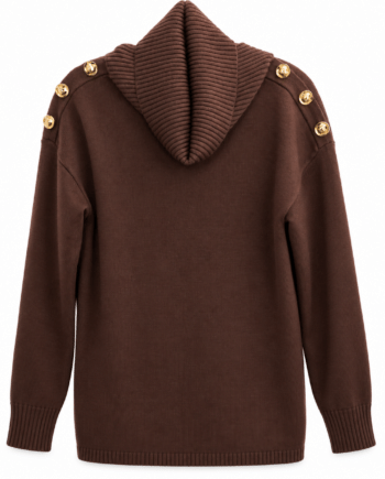 Pullover brown  shoulderbutton
