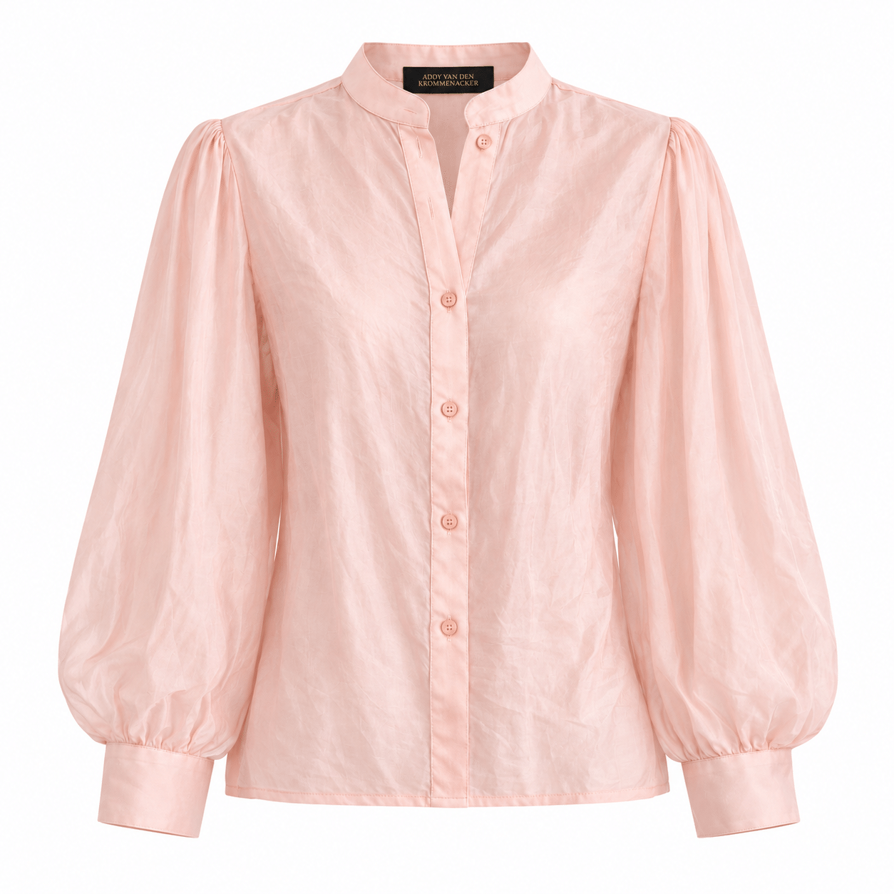 Blouse puff sleeve pink