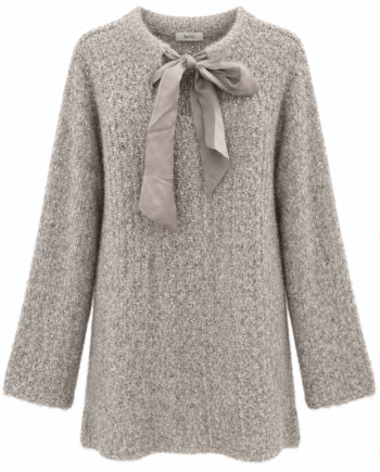 Pullover tweed grey