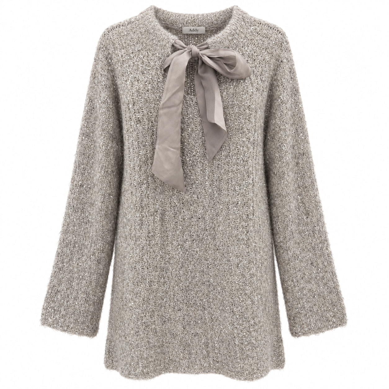 Pullover tweed grey