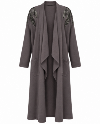 Cardigan beaded black